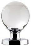 Ball Shaped Glass Mortice Knob