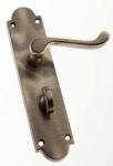 Scroll Lever Bathroom Furniture on Plate