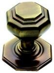 Octagonal Centre Door Knob
