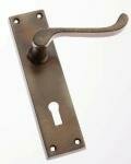 Scroll Lever Lock Furniture on Plate