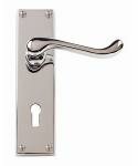Victorian Scroll Lever on Backplate (PC)