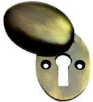 Victorian Oval Covered Escutcheon