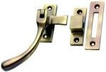 Pear Drop Reversible Casement Fastener c/w Hook and Mortice Plat