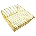 Letter Cage Brass