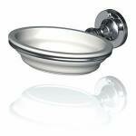 English Bone China Soap Dish & Holder