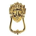 Lion Head No. 10 Door Knocker (Old English Style)