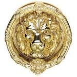 Lion Head Door Knocker (ORNATE)