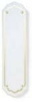 White Porcelain Fingerplate Line - Frelan
