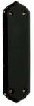 Black Porcelain Fingerplate - Frelan