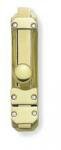 Heavy Surface Bolt Polished Brass