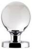 Ball Shaped Glass Mortice Knob